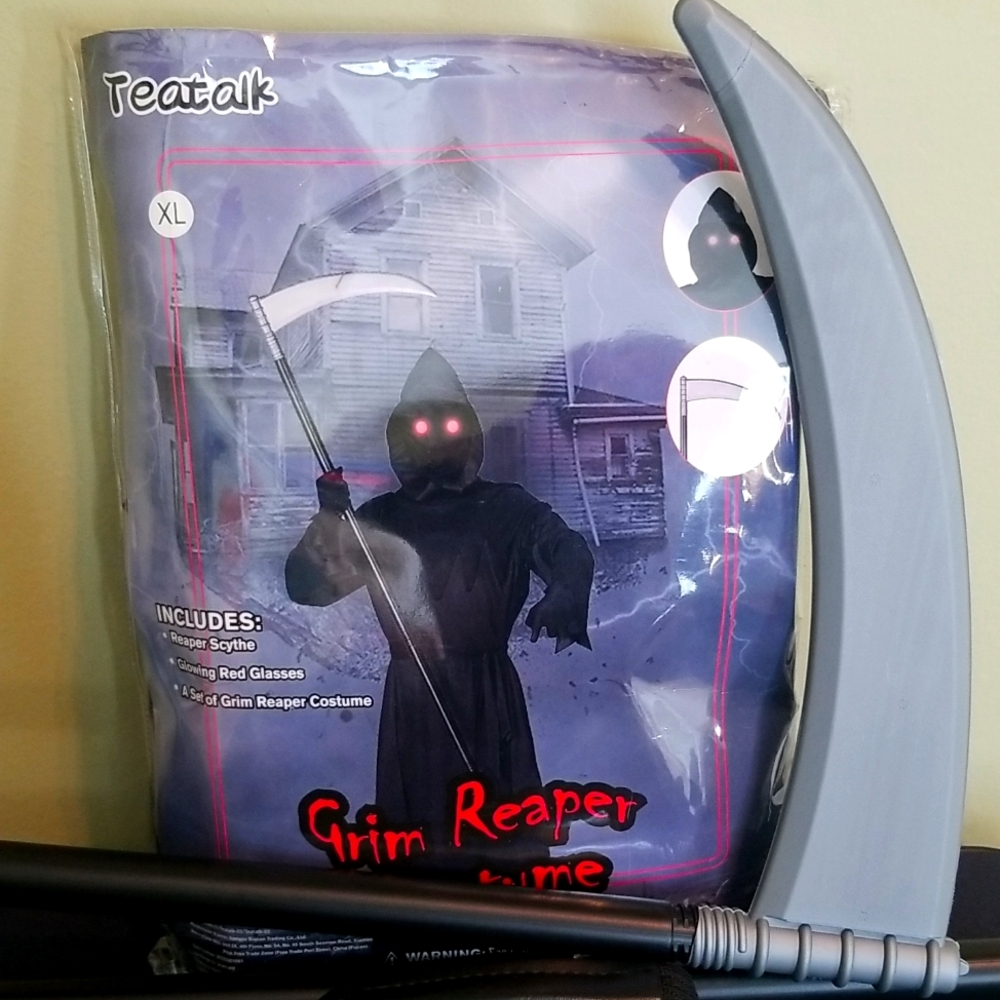Boys Grim Reaper Halloween Costume